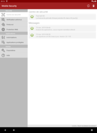 G DATA Mobile Security Android Centre du sécurité G DATA Mobile Security Android Centre du sécurité