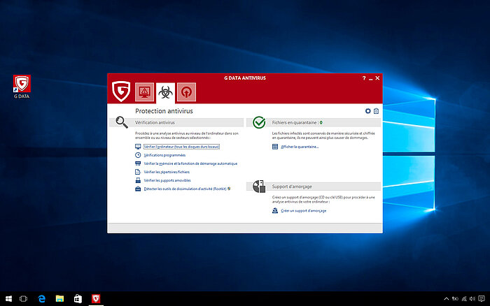 G DATA Antivirus: Protection antivirus 