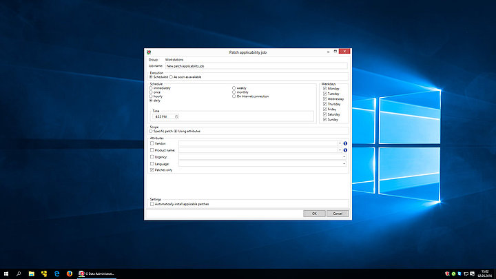 G DATA Patch Management – Fonction de reconnaissance des logiciels