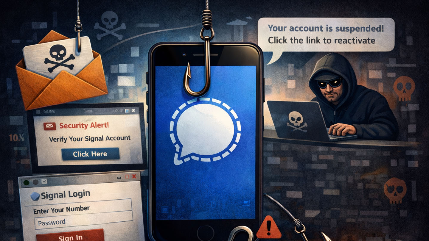 Phishing attacks on politicians, journalists via Signal messenger